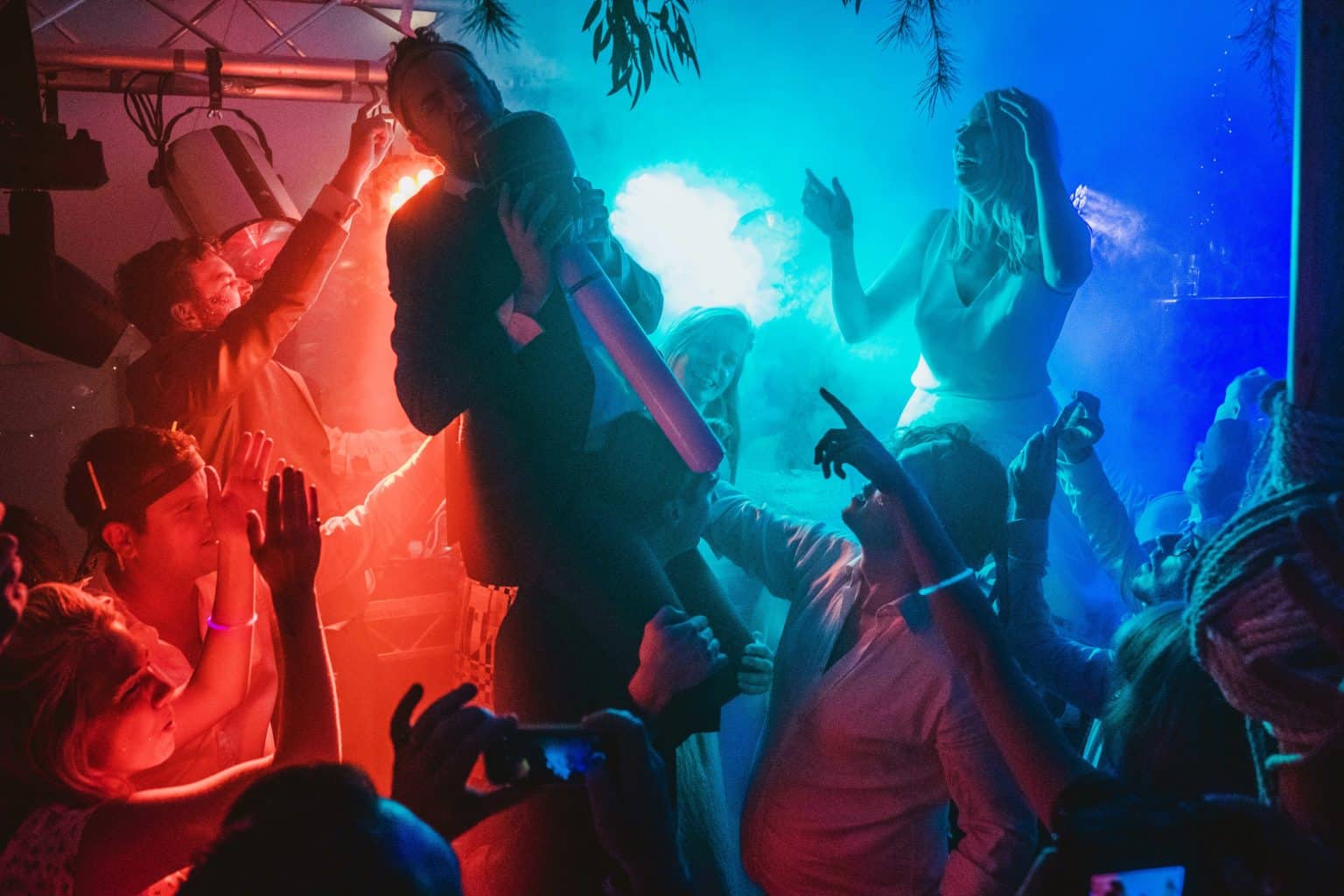 candid wedding dance floor photography celebrating colour, atmosphere and shape 
