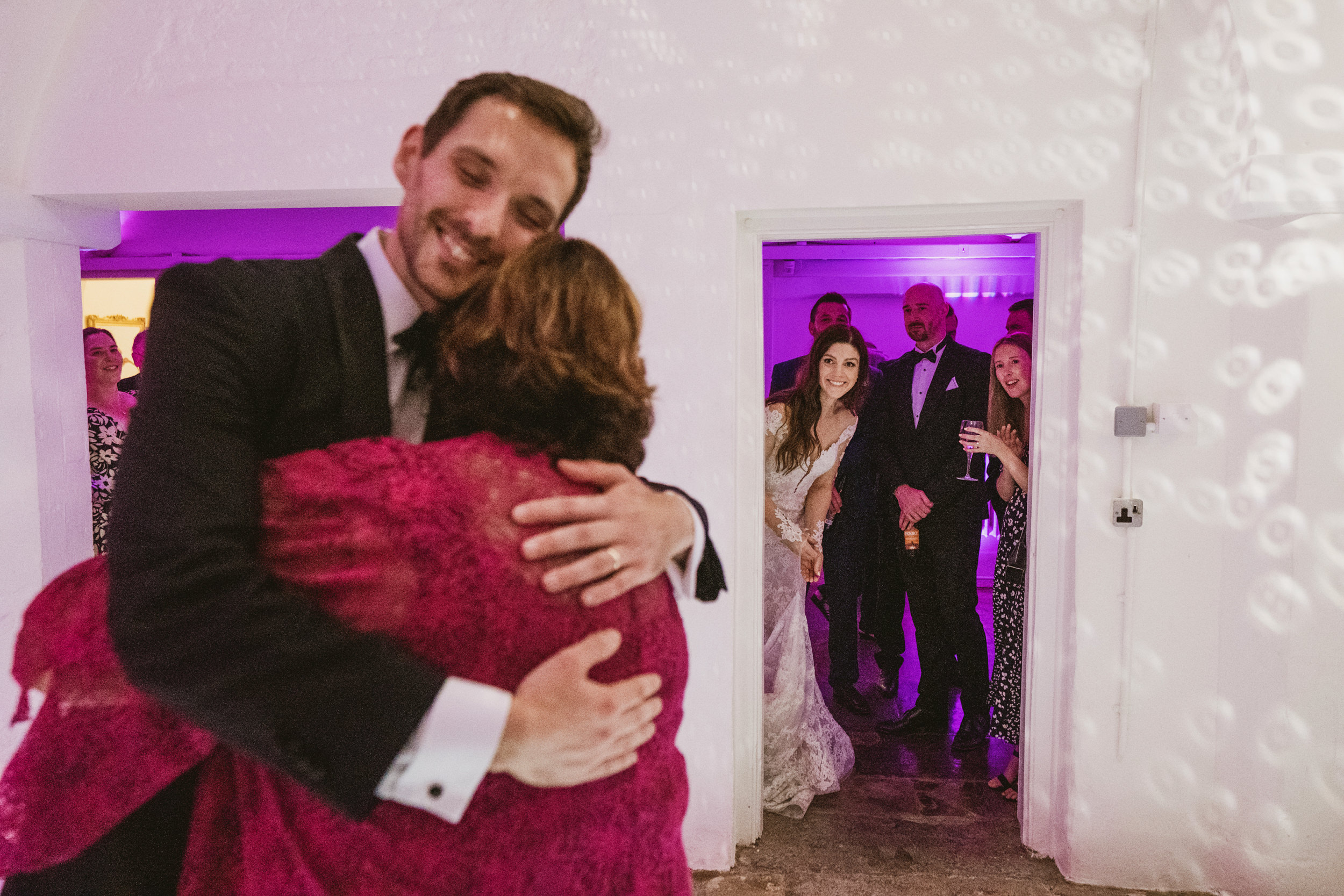 Unscripted fun and energy on the Ragley Hall dance floor; capturing the "in-between" moments