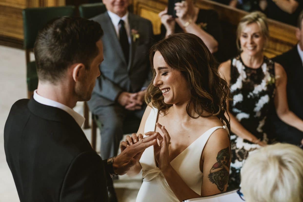 Town Hall Hotel London wedding photographer